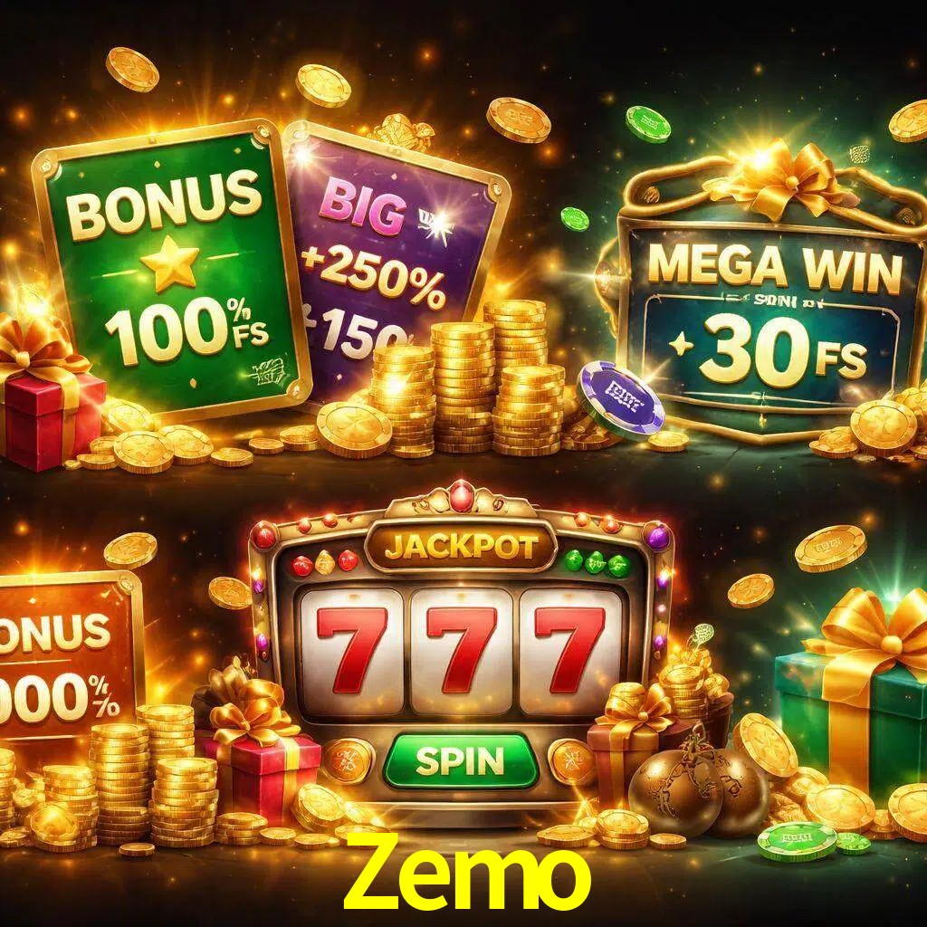 Tipos de bonos Zemo incluyendo recompensas de bienvenida y promociones continuas