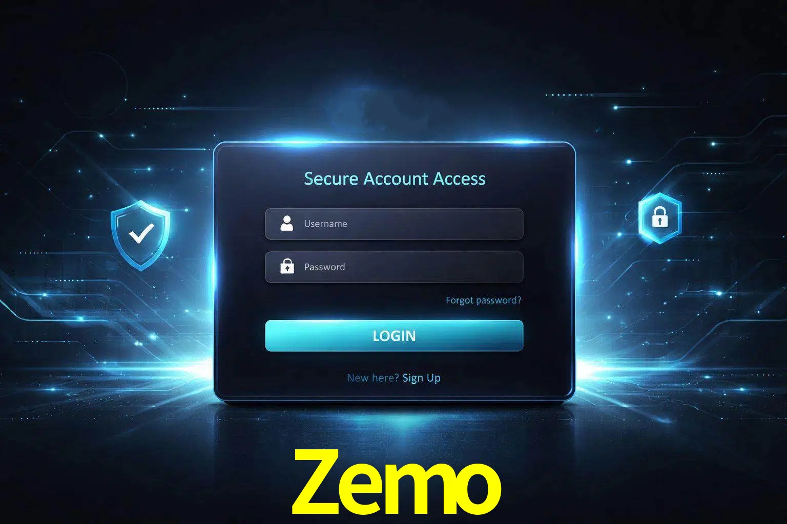 Pantalla de inicio de sesión de cuenta Zemo para usuarios en México